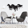 Wall Art Running Horses Wooden Home Decor D29