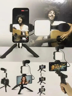 Vlogging Kit Accessories for Mobile Fitted Store
