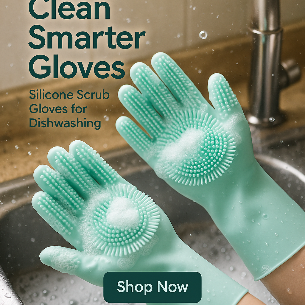 Silicone Dishwashing Gloves