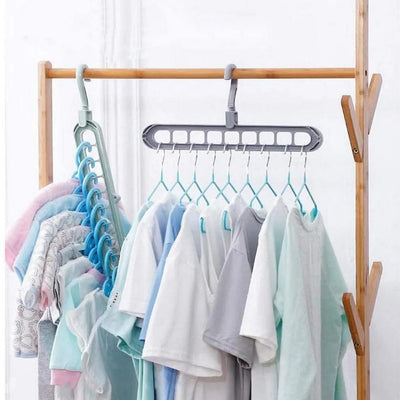 Multi-Port Clothing Hanger, 5 Pcs