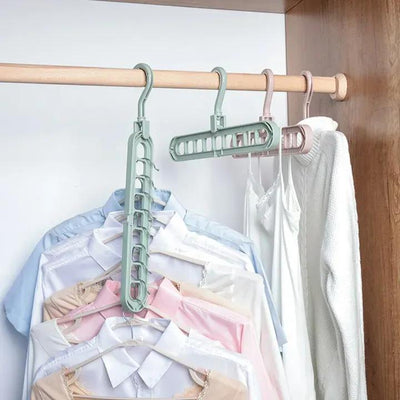Multi-Port Clothing Hanger, 5 Pcs