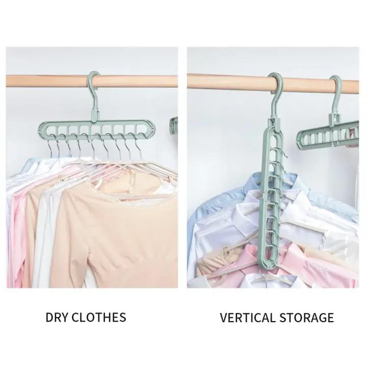 Multi-Port Clothing Hanger, 5 Pcs