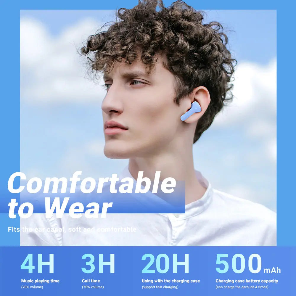 Air 31 TWS Transparent Earbuds Zikar Bazar