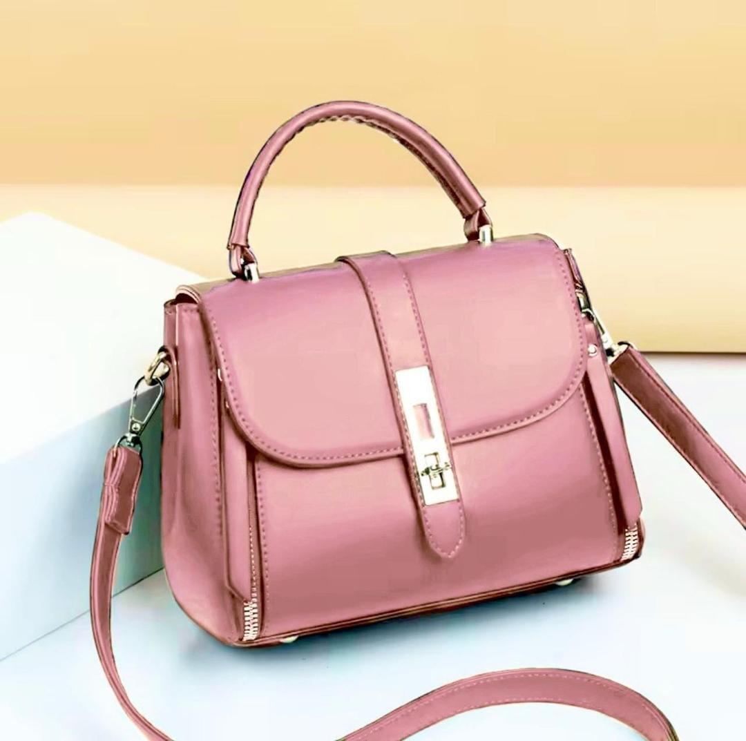 Stylish Girl's Hand Bag in Rexine - 1 Pc - Trendy & Functional