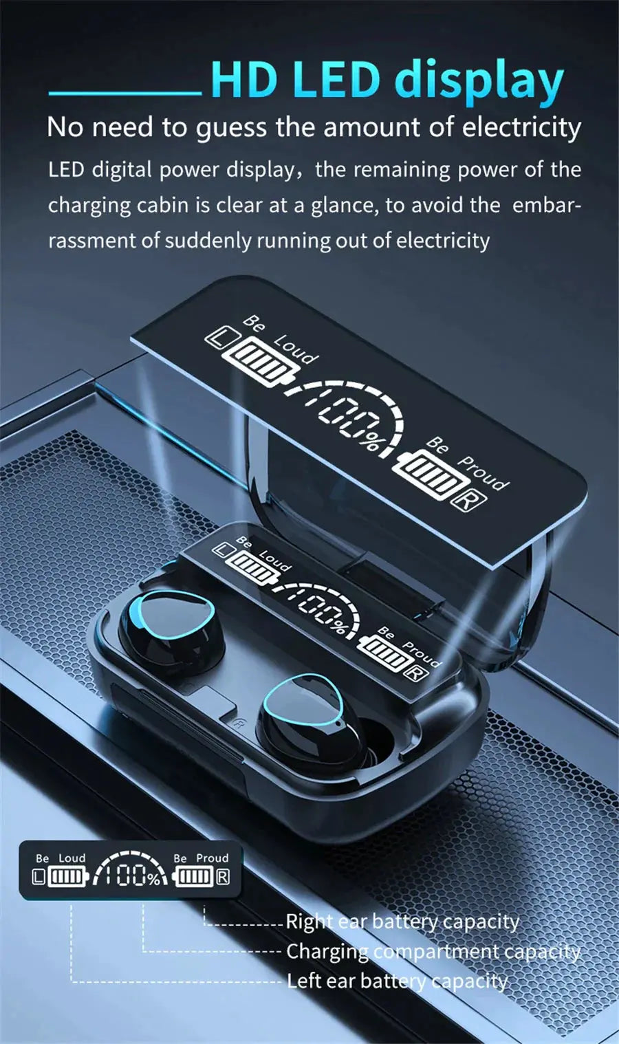 M10 TWS Wireless Earbuds Offer Up