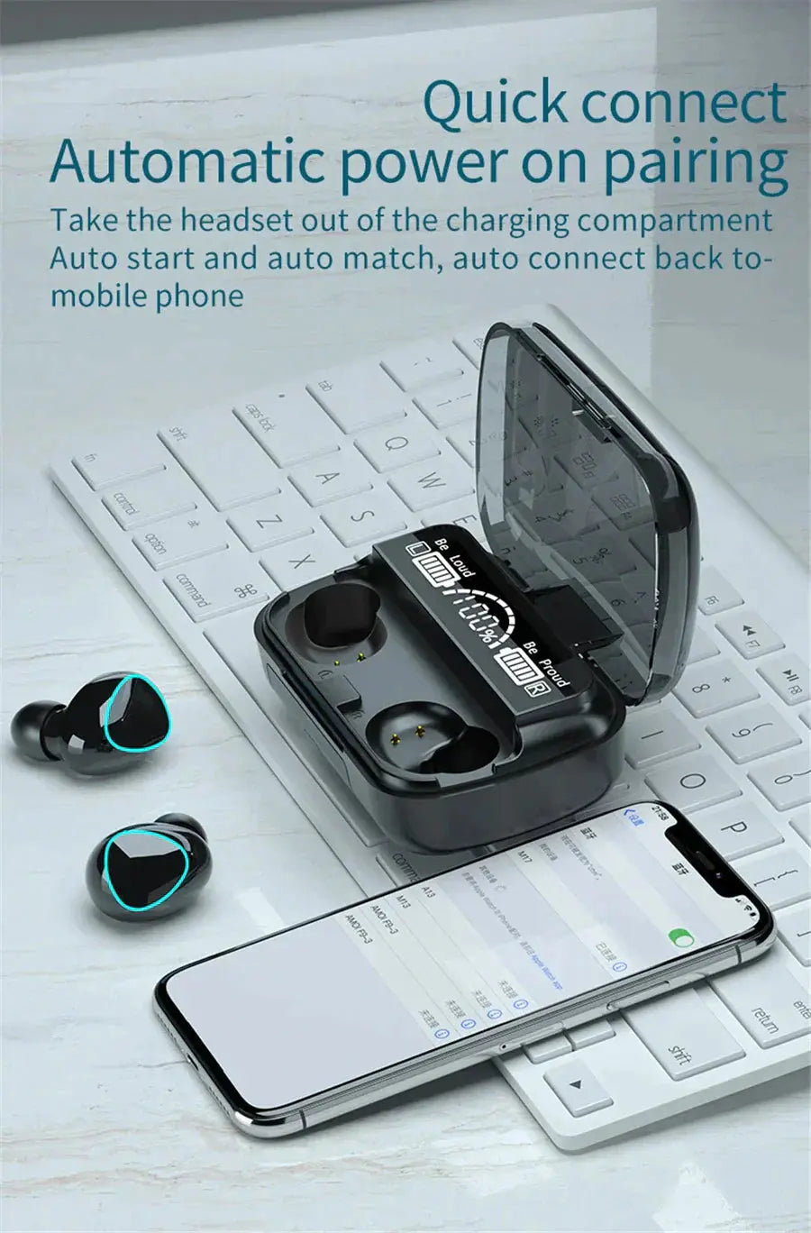M10 TWS Wireless Earbuds Offer Up