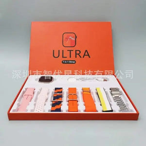 Laxasfit 7 In 1 Ultra Latest Model Smart Watch (random Color) daud mart