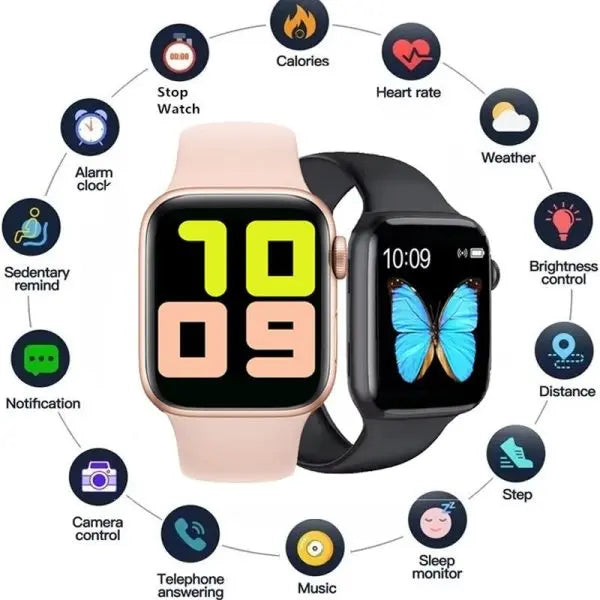 T500 Bluetooth Smart Watch (random Color) daud mart